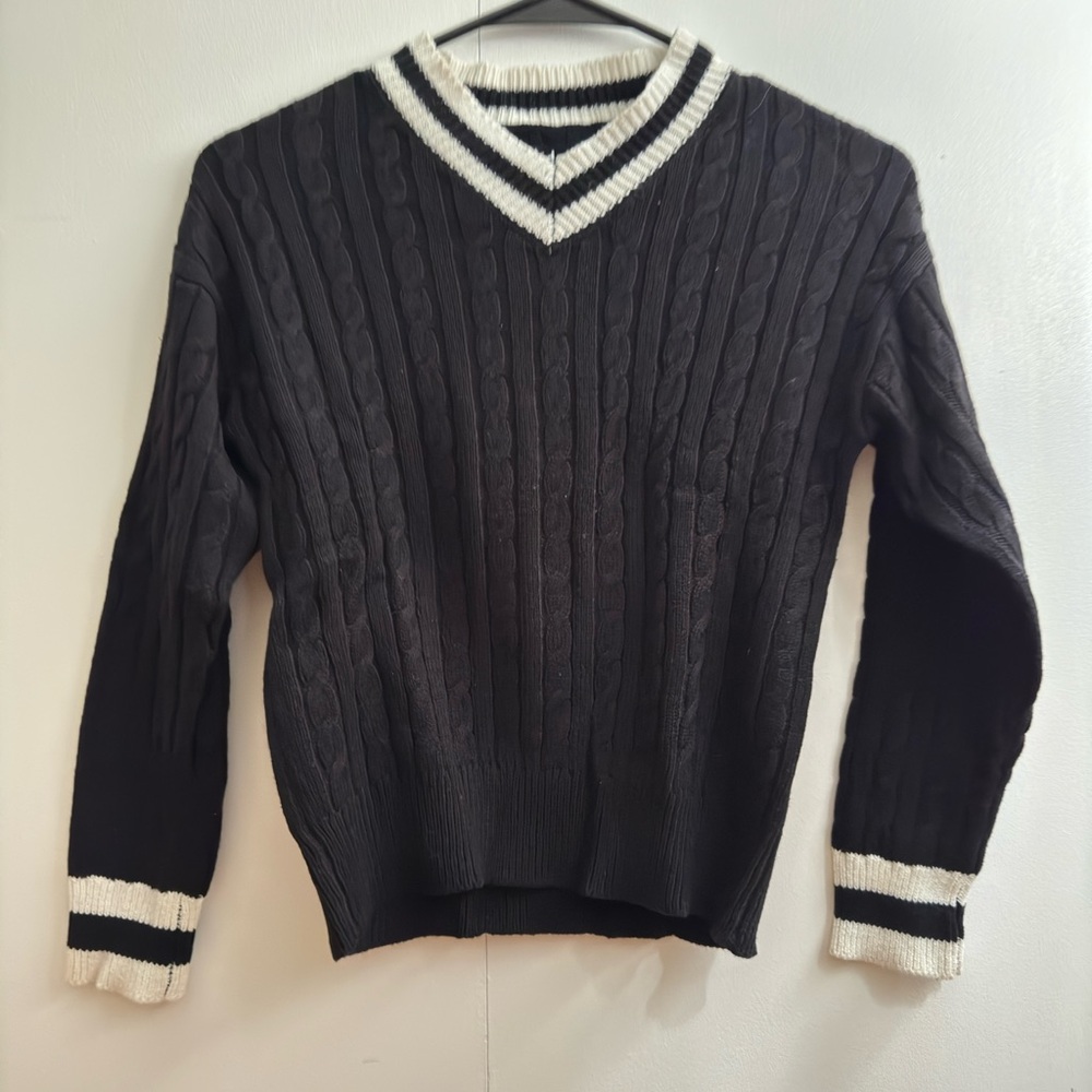 Sweater (Navyblue & white)